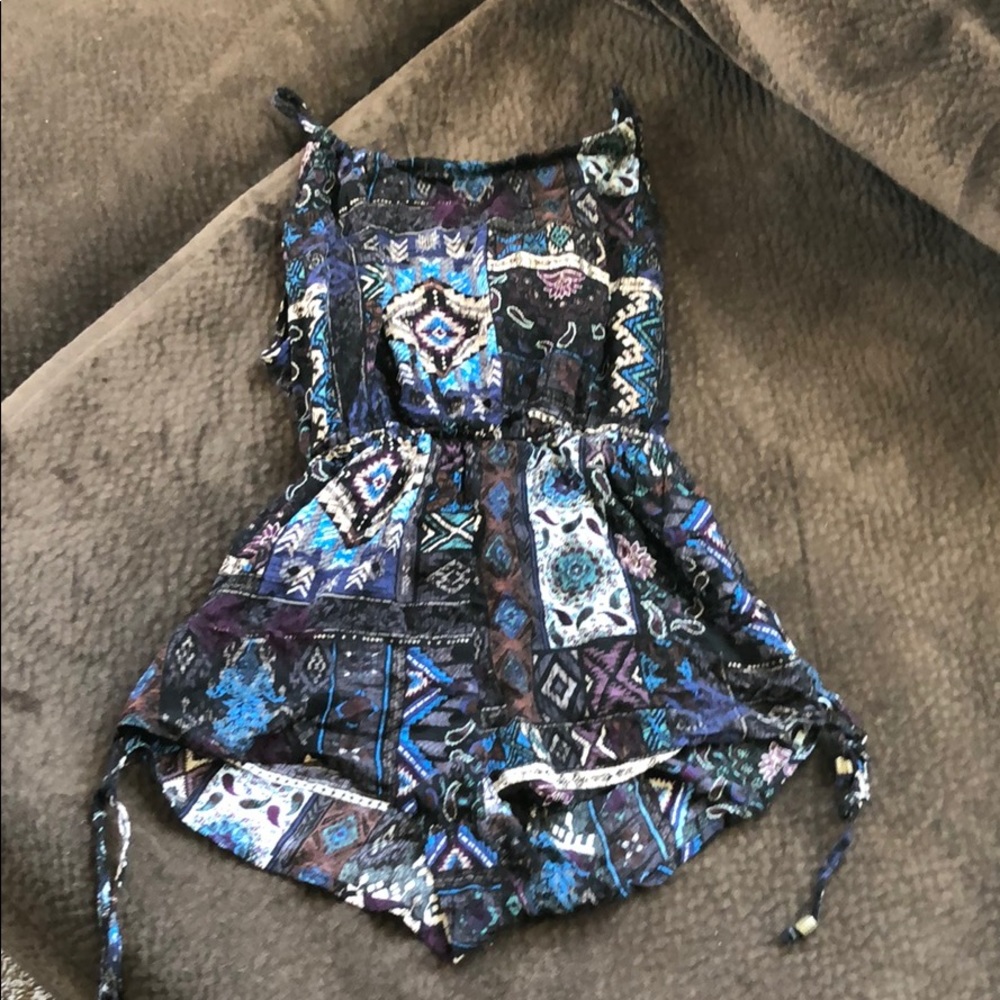 Multi color romper